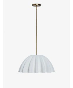 Nita Glass Pendant Light - Sleek Chrome Finish for Kitchen Island or Dining Room